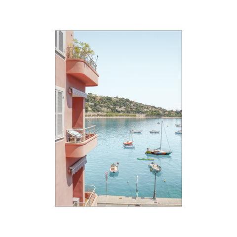 Sunny Mediterranean Bay — Art print by Henrike Schenk from Poster & Frame