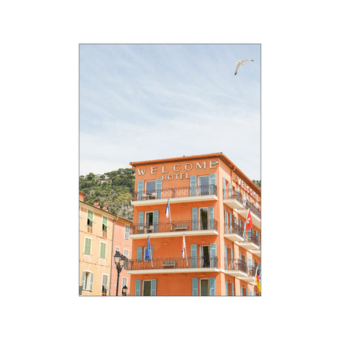 The Welcome Hotel — Art print by Henrike Schenk from Poster & Frame