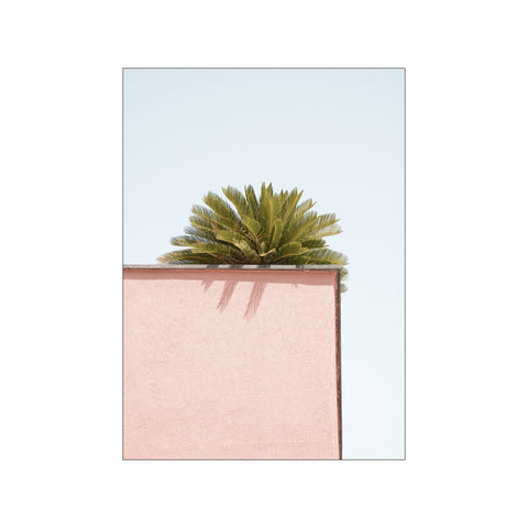 Tropical Pink Corner — Art print by Henrike Schenk from Poster & Frame