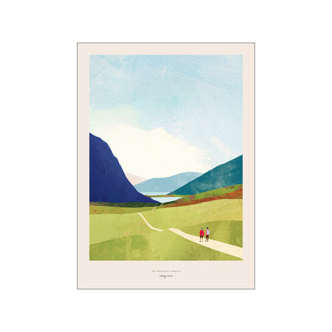 An Adventure Begins — Art print by Henry Rivers from Poster & Frame