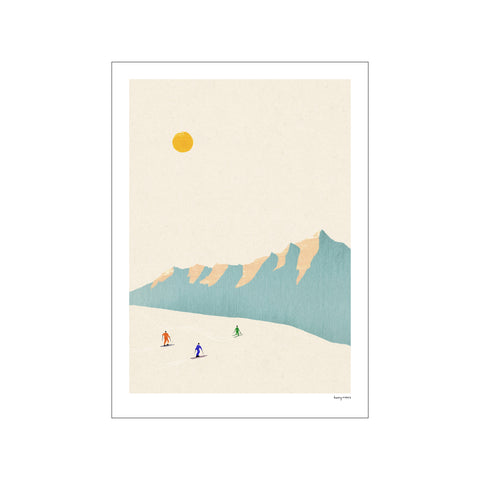Skiing — Art print by Henry Rivers from Poster & Frame
