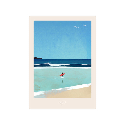 Morning surf — Art print by Henry Rivers from Poster & Frame