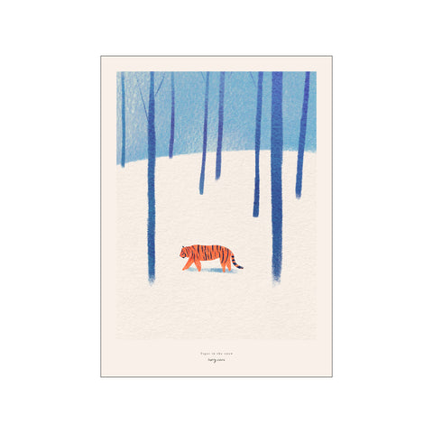 Tiger in the snow