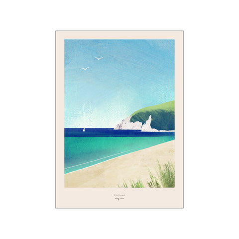 Wild Beach — Art print by Henry Rivers from Poster & Frame