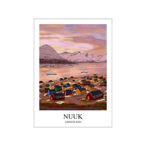 Nuuk — Art print by Hyldest Studio from Poster & Frame