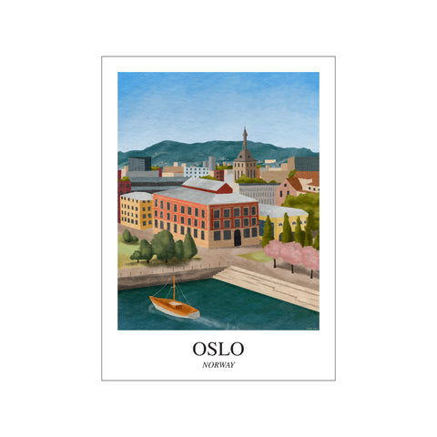 Oslo — Art print by Hyldest Studio from Poster & Frame