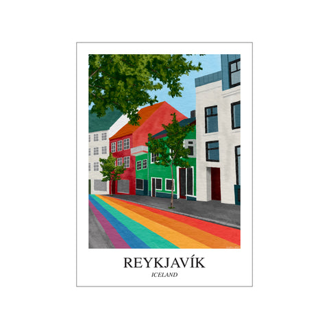 Reykjavík — Art print by Hyldest Studio from Poster & Frame