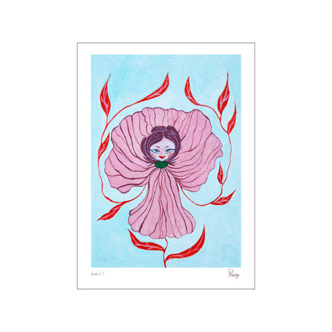 Poppy — Art print by Illulines Studio from Poster & Frame