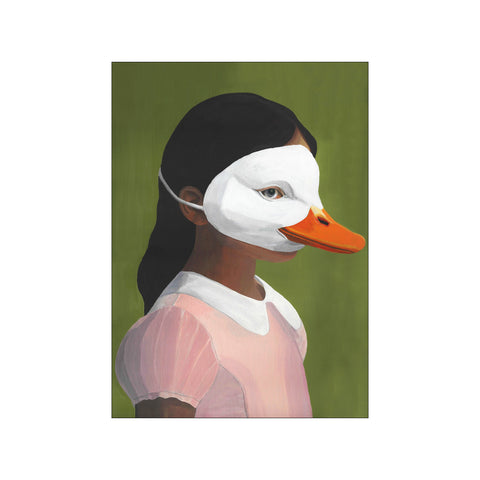 Duckgirl — Art print by Isabela Leão from Poster & Frame