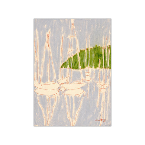 Cap Sante Reflections ii — Art print by Janel Bragg from Poster & Frame