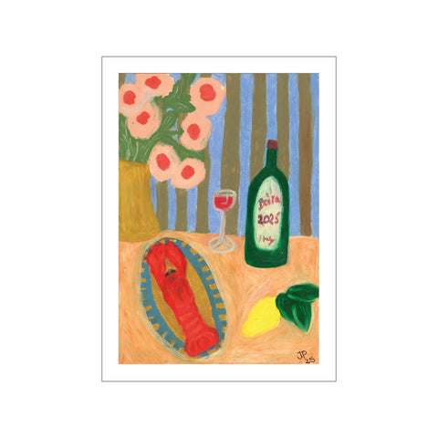 Lobster for dinner — Art print by Jennie Petersen from Poster & Frame