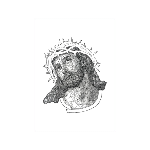 Jesus — Art print by Maya Gürtler from Poster & Frame