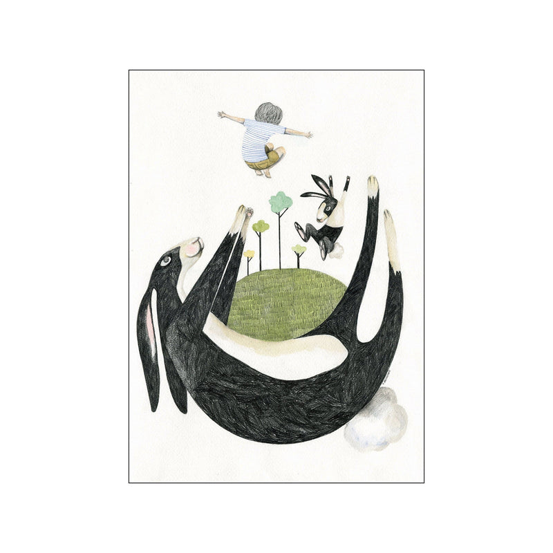 Kanin — Art print by Karina Bækkelund from Poster & Frame