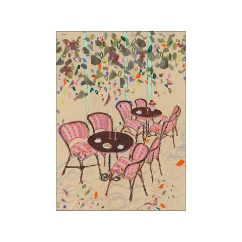 Paris bistro vibes — Art print by Katharina Puritscher from Poster & Frame
