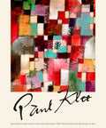 Klee "Red Green and Violet Yellow Rhythms" — Art print by PLAKATfar from Poster & Frame