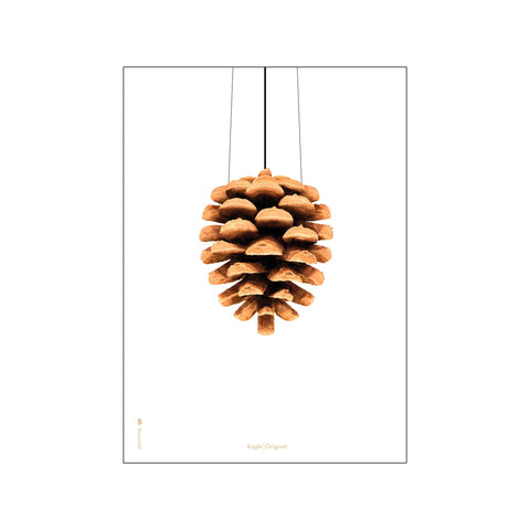 Koglen Hvid — Art print by Brainchild from Poster & Frame