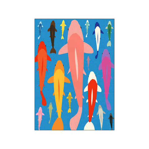 Koi Gang — Art print by Rosi Feist from Poster & Frame