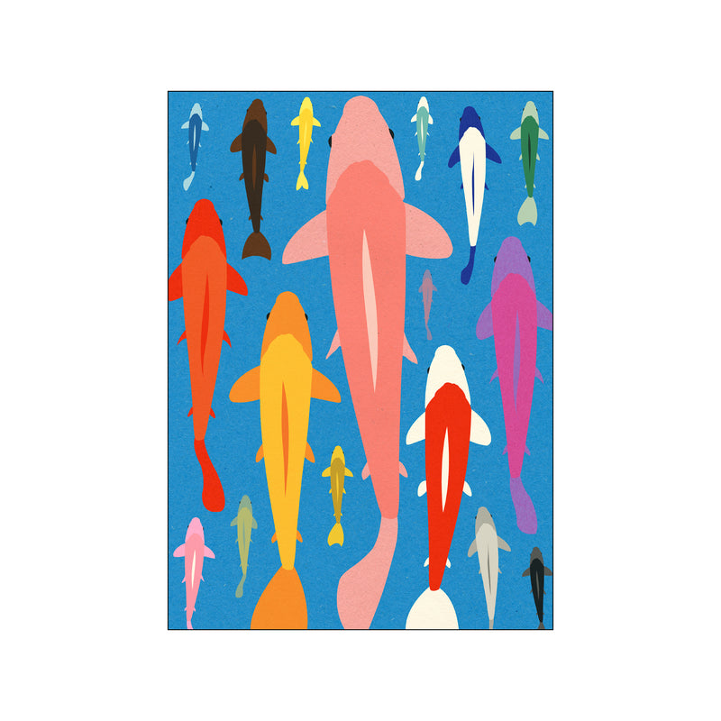 Koi Gang — Art print by Rosi Feist from Poster & Frame