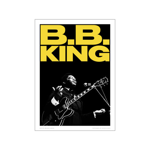 B.B. King - Canary — Art print by Kristian Højland from Poster & Frame