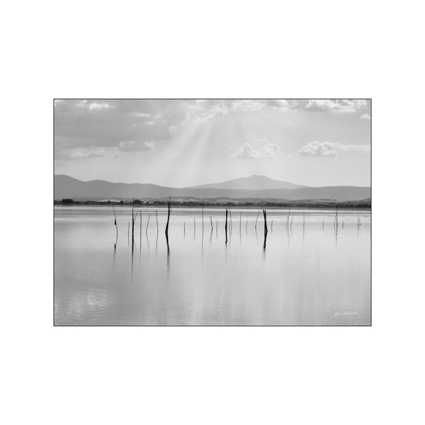 Lago Trasimeno — Art print by PLAKATfar from Poster & Frame