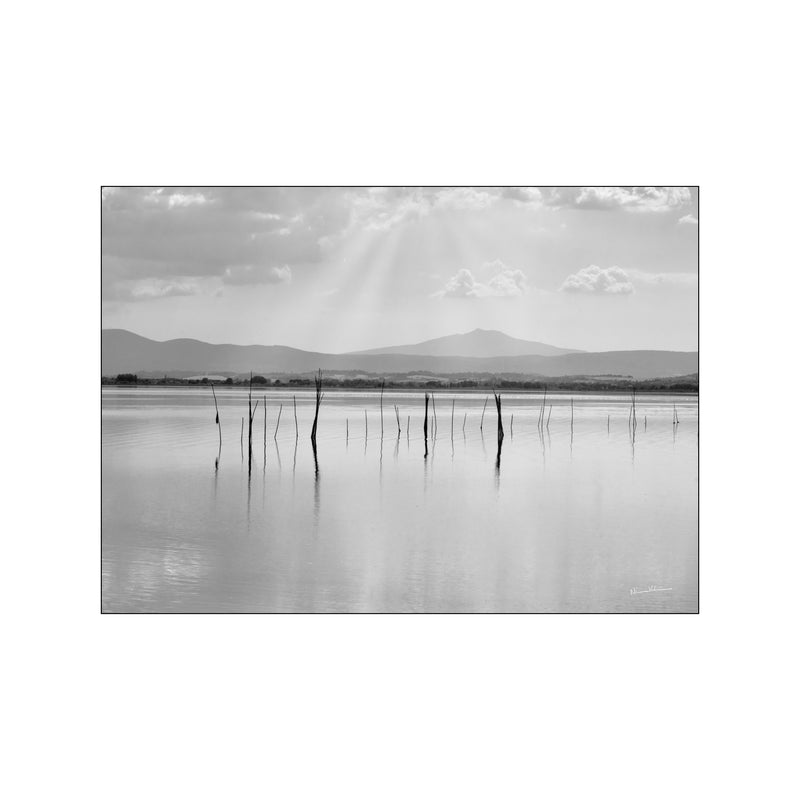 Lago Trasimeno — Art print by PLAKATfar from Poster & Frame