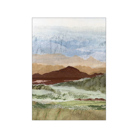 Plateau Mirage Portrait — Art print by Lara Eckerman from Poster & Frame