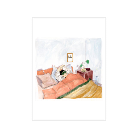 Bed Girl — Art print by Laura Page from Poster & Frame