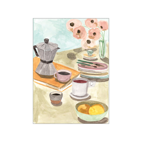 Breakfast Table — Art print by Laura Page from Poster & Frame