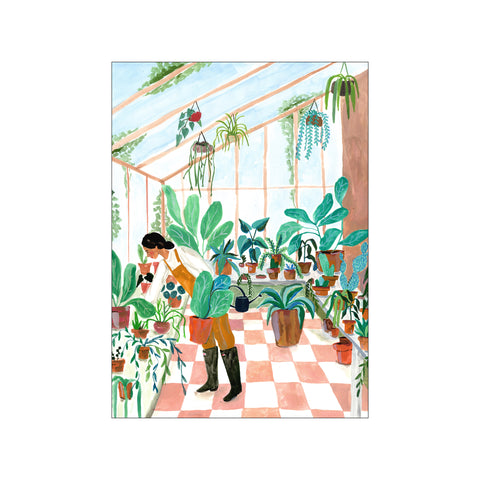 Greenhouse — Art print by Laura Page from Poster & Frame
