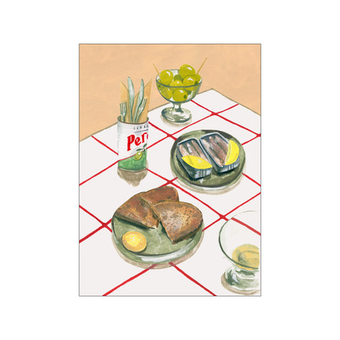 Sardines on Toast — Art print by Laura Page from Poster & Frame