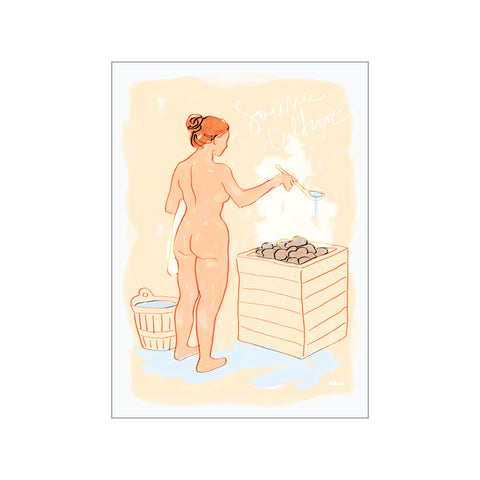 Sauna Culture — Art print by Leilani from Poster & Frame