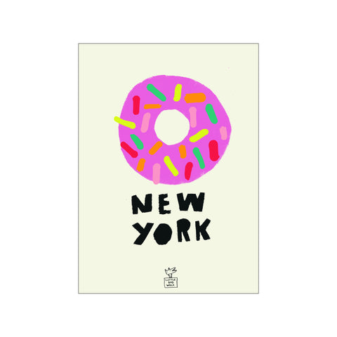 NYC — Art print by Little Bad Wolf from Poster & Frame