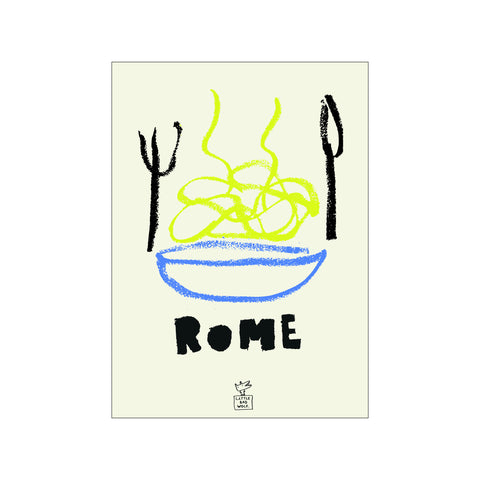 ROME — Art print by Little Bad Wolf from Poster & Frame