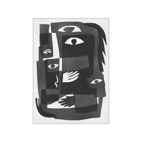Interlocking Abstract Figures