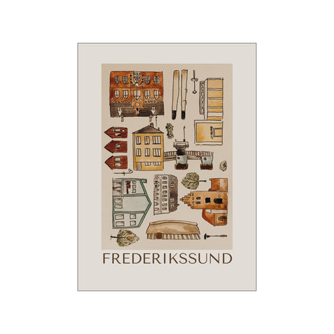 Frederikssund 01 — Art print by Louise Landgren from Poster & Frame
