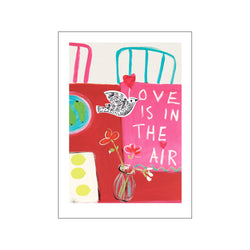 Love is in the air — Art print by Lydia Wienberg from Poster & Frame