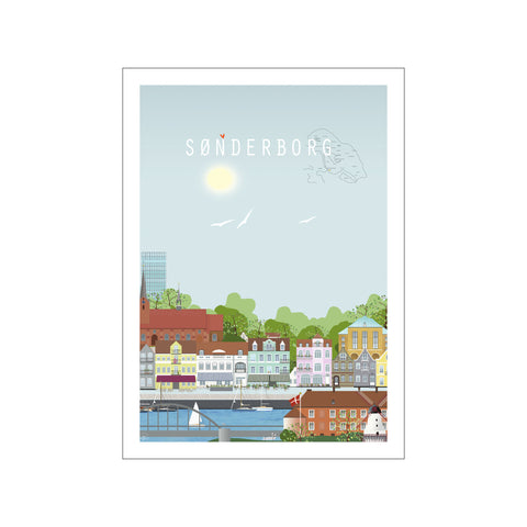 Sønderborg — Art print by Lydia Wienberg from Poster & Frame