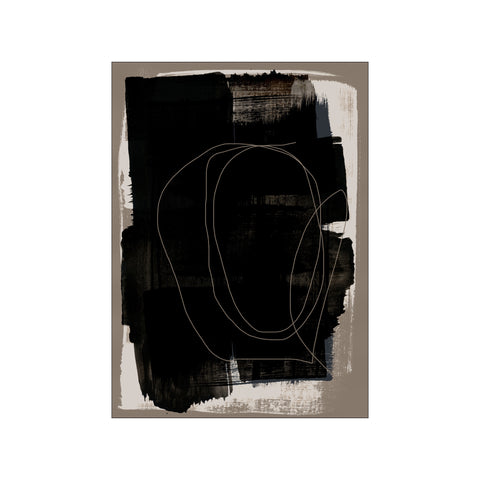 Abstract Brush Strokes 180Z — Art print by Mareike Bohmer from Poster & Frame