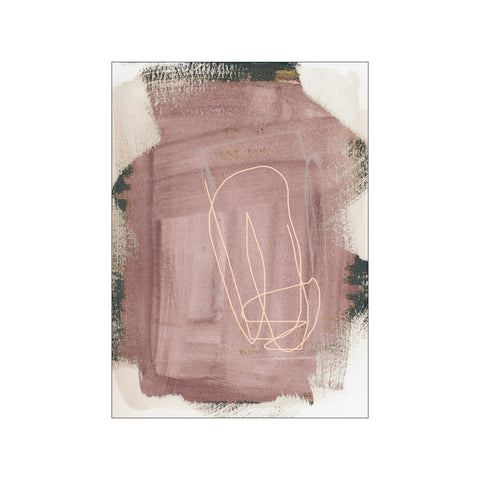 Abstract Brush Strokes 183 — Art print by Mareike Bohmer from Poster & Frame