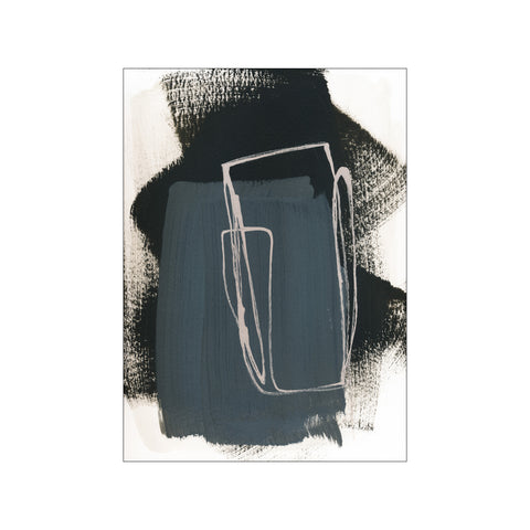 Abstract Brush Strokes 186 — Art print by Mareike Bohmer from Poster & Frame