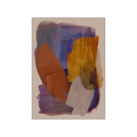 Abstract Brush Strokes 95 — Art print by Mareike Bohmer from Poster & Frame
