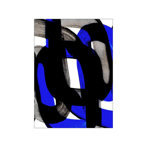 Black and Blue 1 — Art print by Mareike Bohmer from Poster & Frame