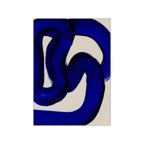 Blue Loops 2 — Art print by Mareike Bohmer from Poster & Frame