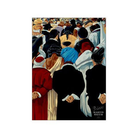 Priests — Art print by Martin Bigum from Poster & Frame