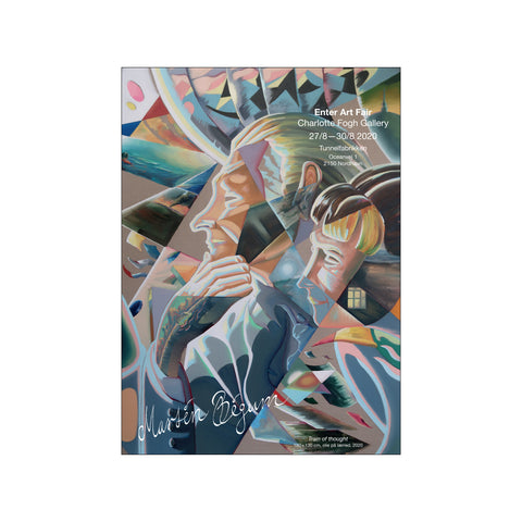 Train of Thought — Art print by Martin Bigum from Poster & Frame