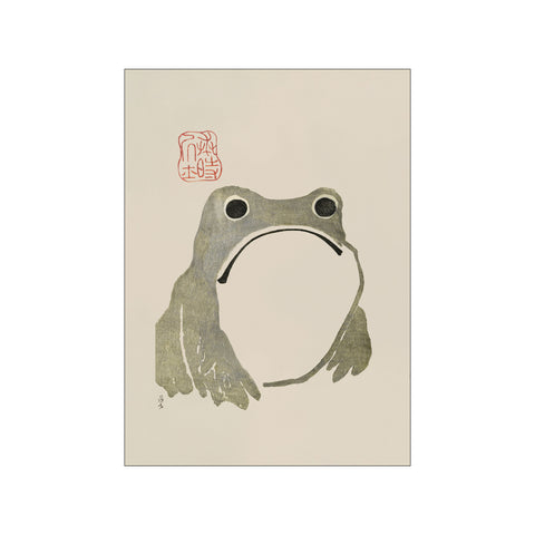Grumpy Frog I Original