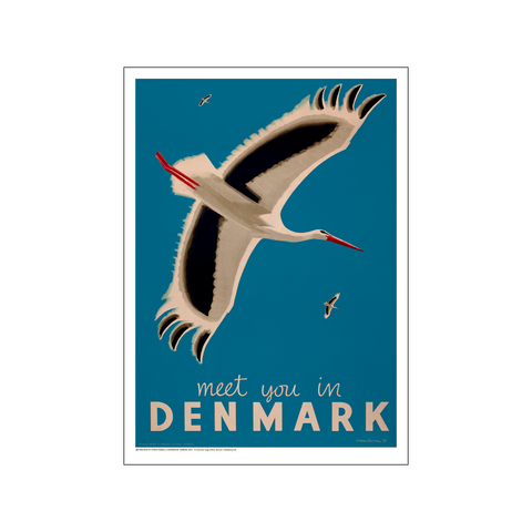 Meet You in Denmark — Art print by Permild & Rosengreen x Aage Sikker Hansen from Poster & Frame