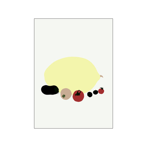 melon & tomatos — Art print by Wonderful Warehouse from Poster & Frame