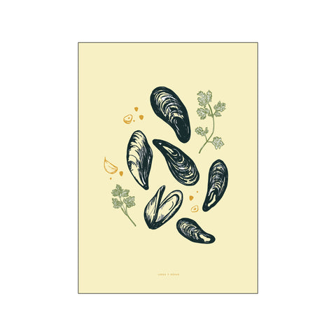 Mussels — Art print by Laura Thomsen from Poster & Frame