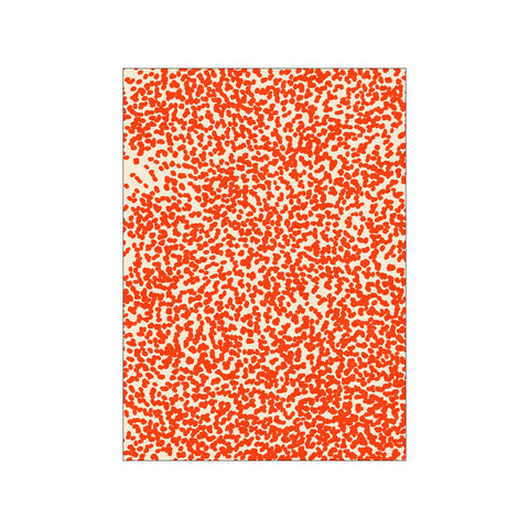 Abstract Red Dot Pattern